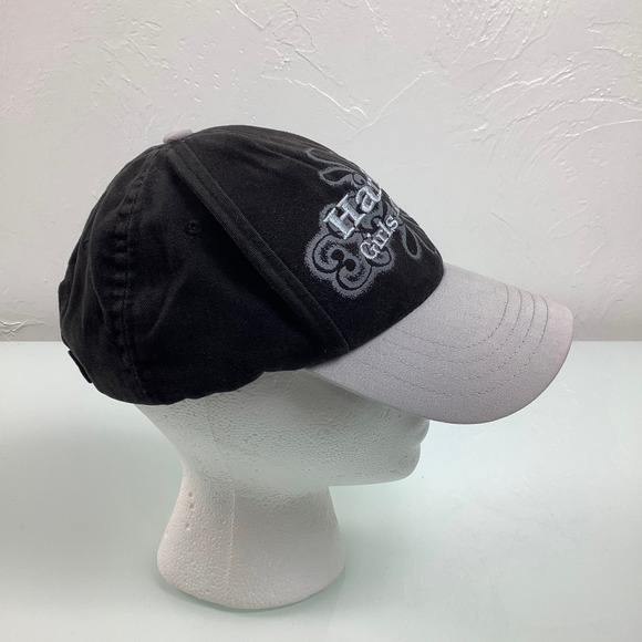 Harley Davidson Harley Girls Rule Hat Baseball cap SZ OSFA EUC - Picture 4 of 10